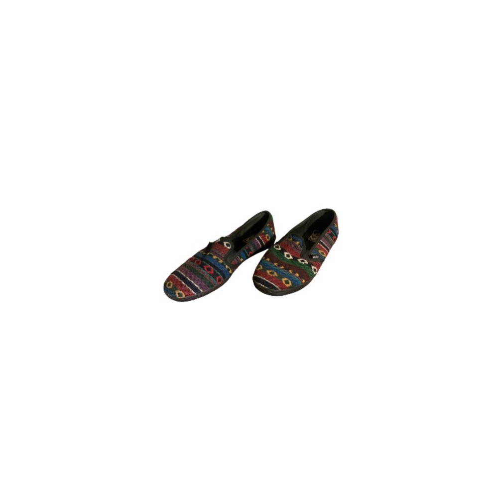Vans Boho Woven Tribal Print Textile Slip On Shoes - Women’s Size 7